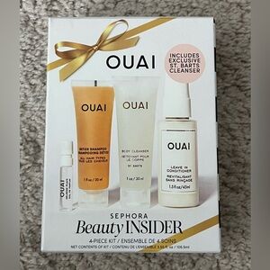 New Sephora Beauty Insider OUAI 4 piece set Travel Size NIB Exclusive St. Bart